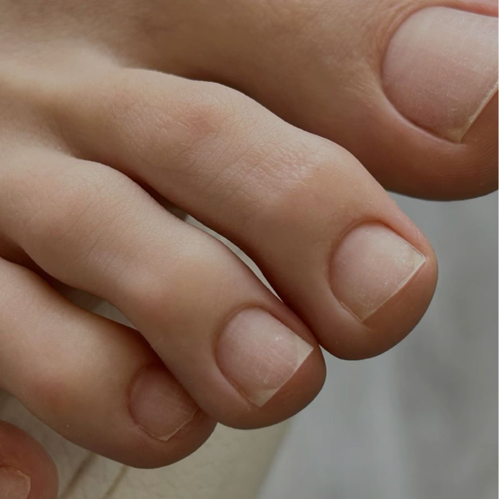 Педикюр без покрытия