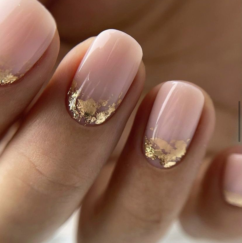 Укрепление коротких ногтей