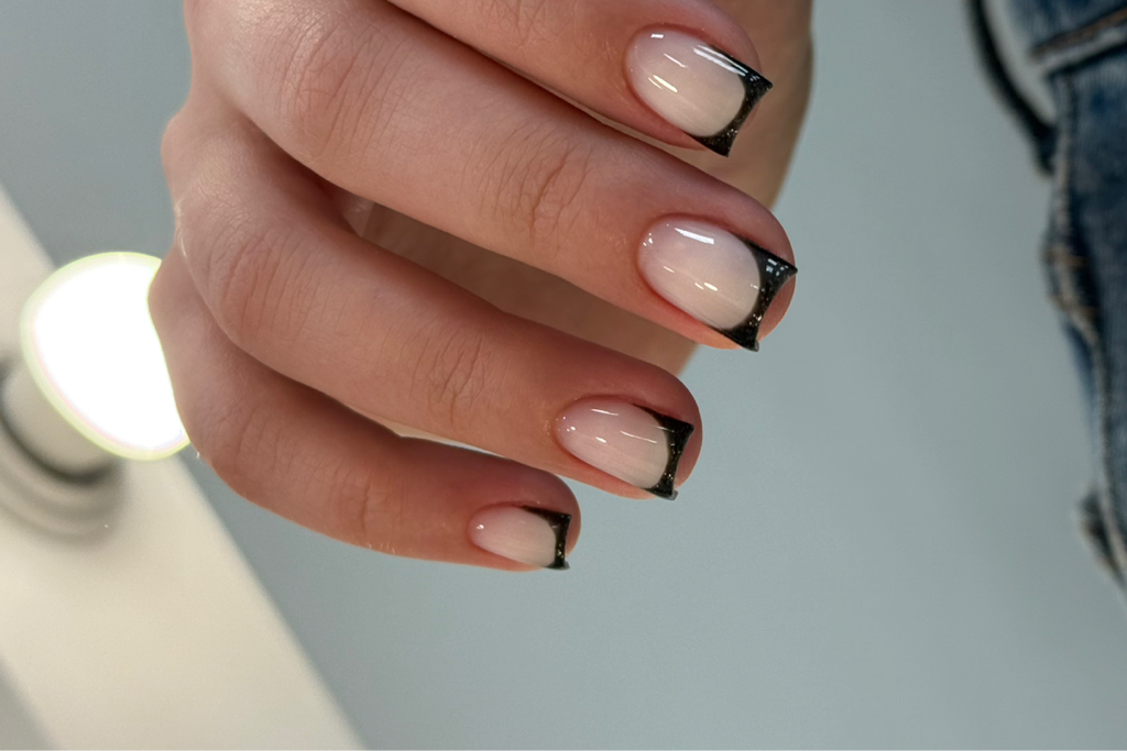 Дизайн френч/лунный