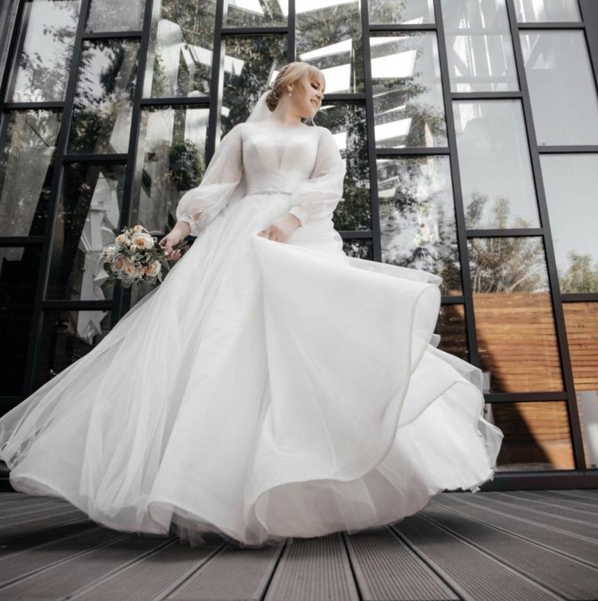 Свадебный образ в 4 руки