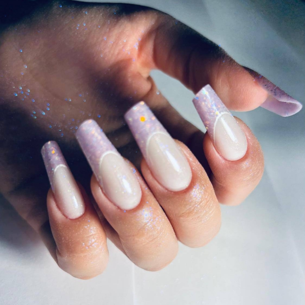 Наращивание на верхние формы (нюд)