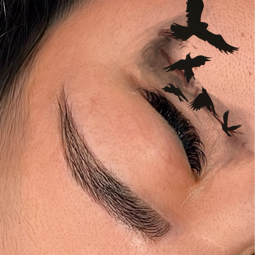 Долговременная укладка бровей