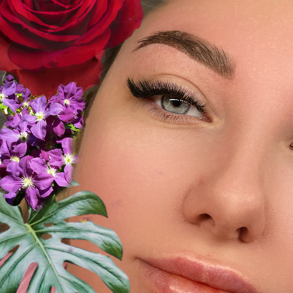 Наращивание ресниц 3D