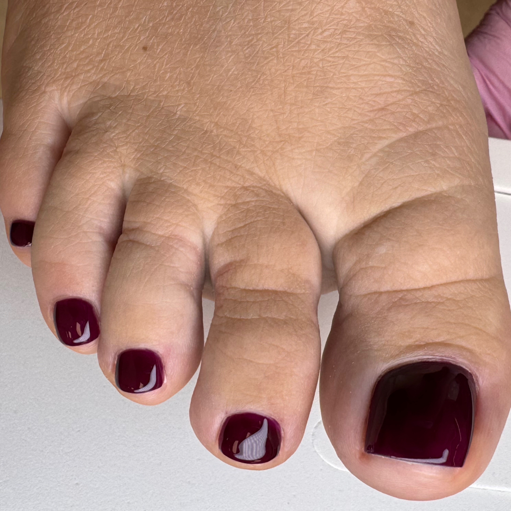 Покрытие гель лак (ноги)