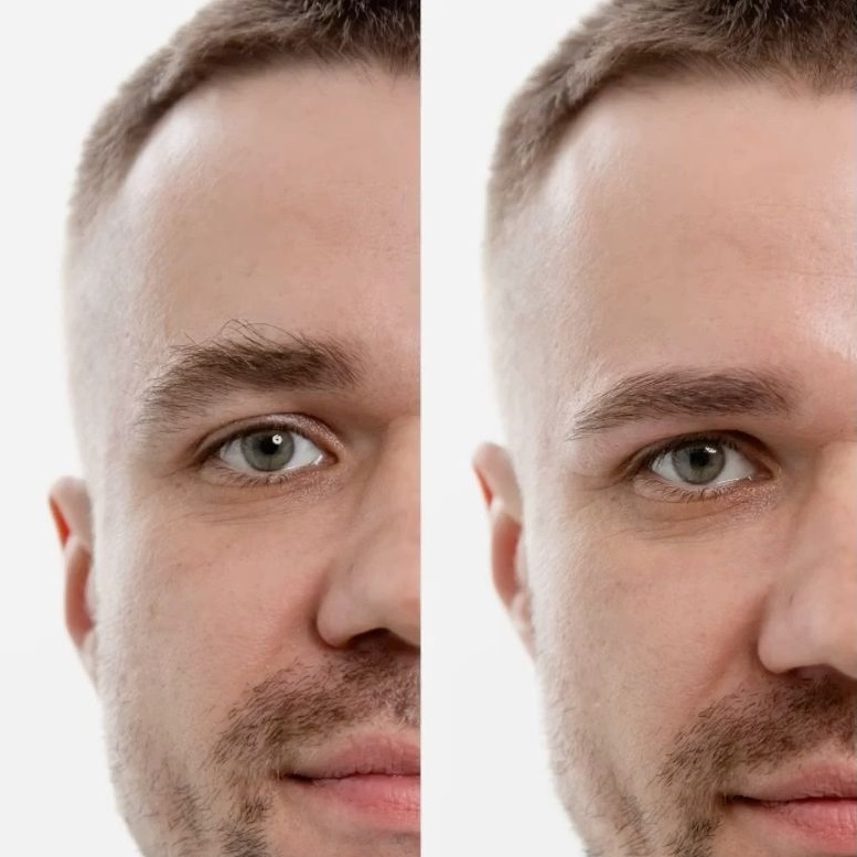 Мужская архитектура бровей