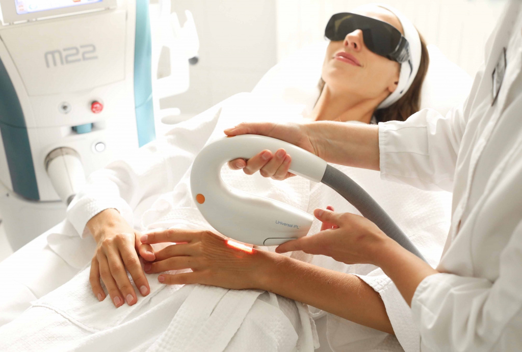 Фототерапия Lumenis M22   Руки