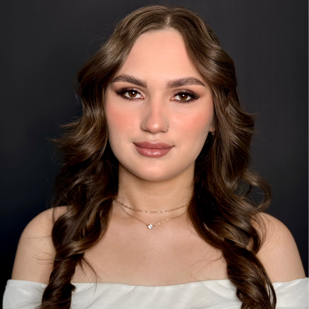 Макияж и локоны(укладка)