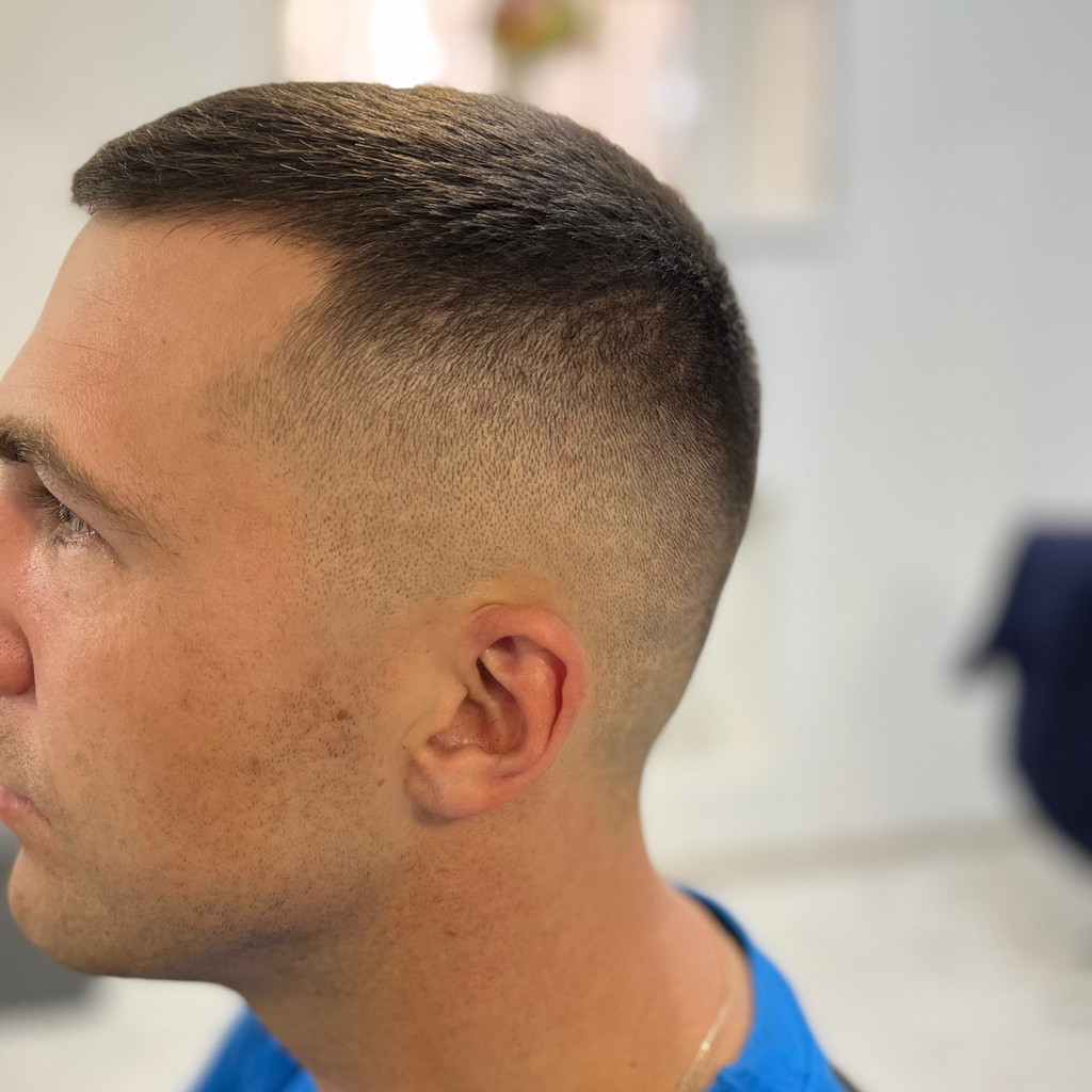 Стрижка мужская модельная