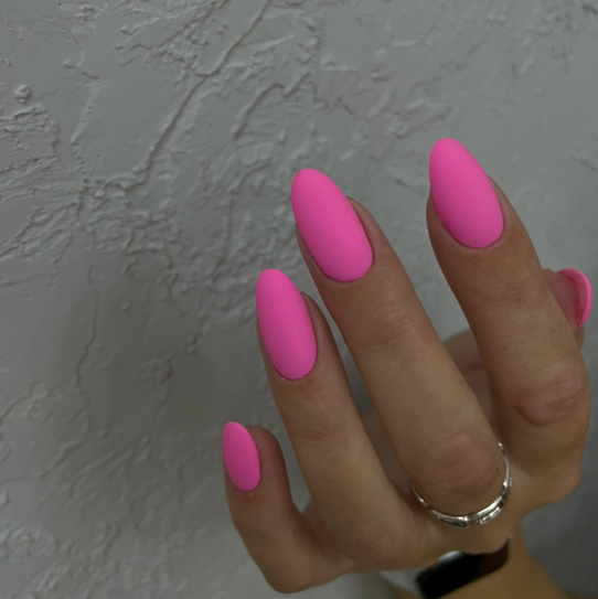 Маникюр с укреплением твердым гелем + гель-лак (коррекция)