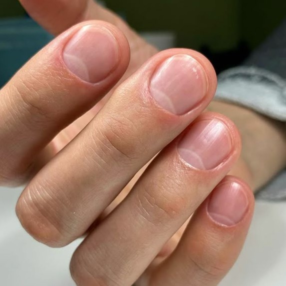 Маникюр комбинированный мужской