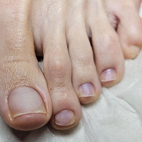 Педикюр без снятия ( только пальчики) + покрытине