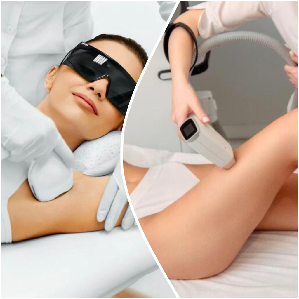 КОМБО (ноги полностью + подмышки)