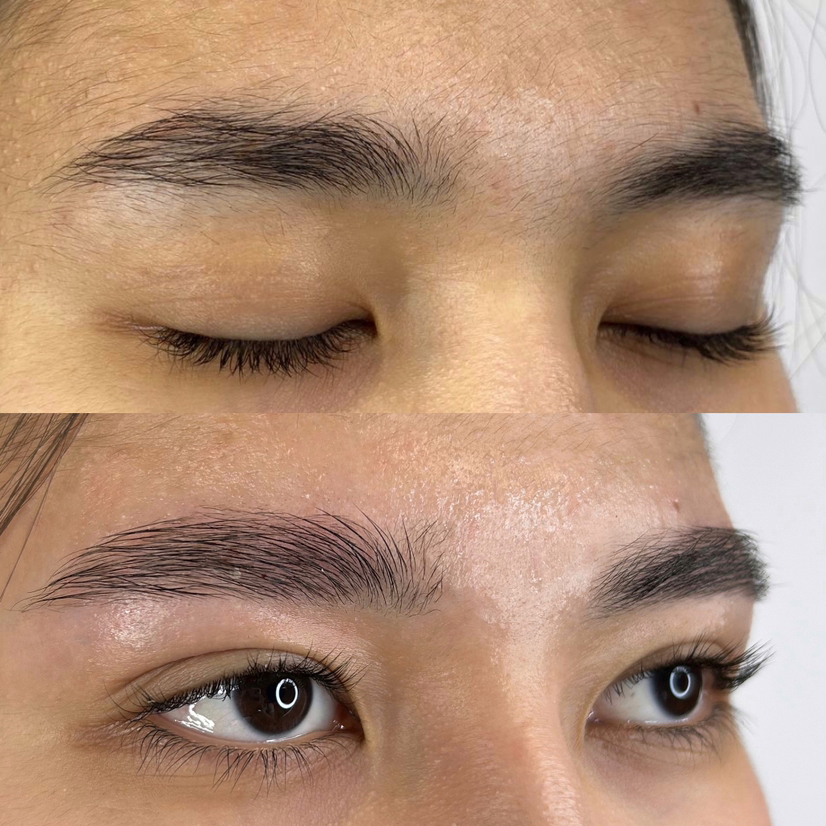 Оформление бровей