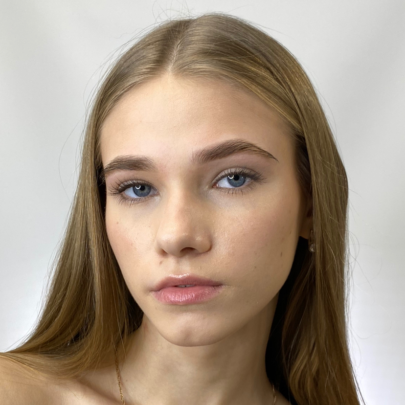 Оформление + окрашивание бровей