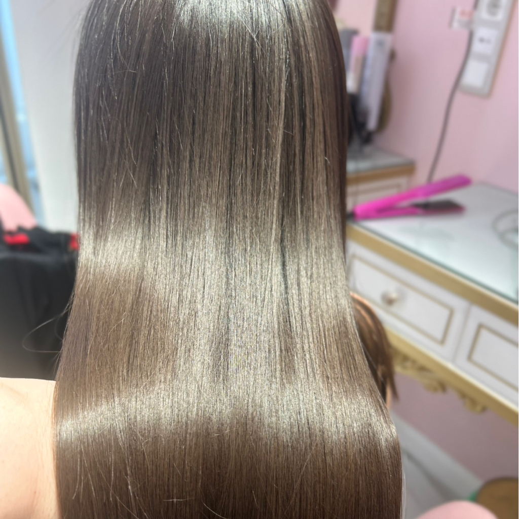 Жидкий шелк ( блеск и шелковистость)ухоженные и красивые