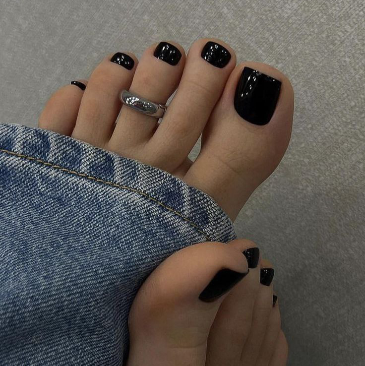 Педикюр - пальцы с покрытием гель-лак