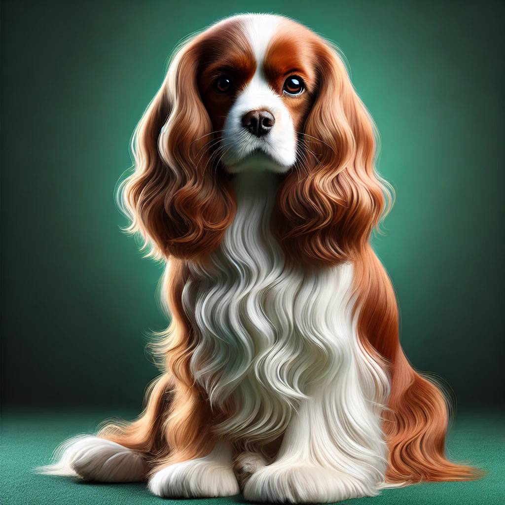 Кавалер Кинг Чарльз гигиена с мытьем