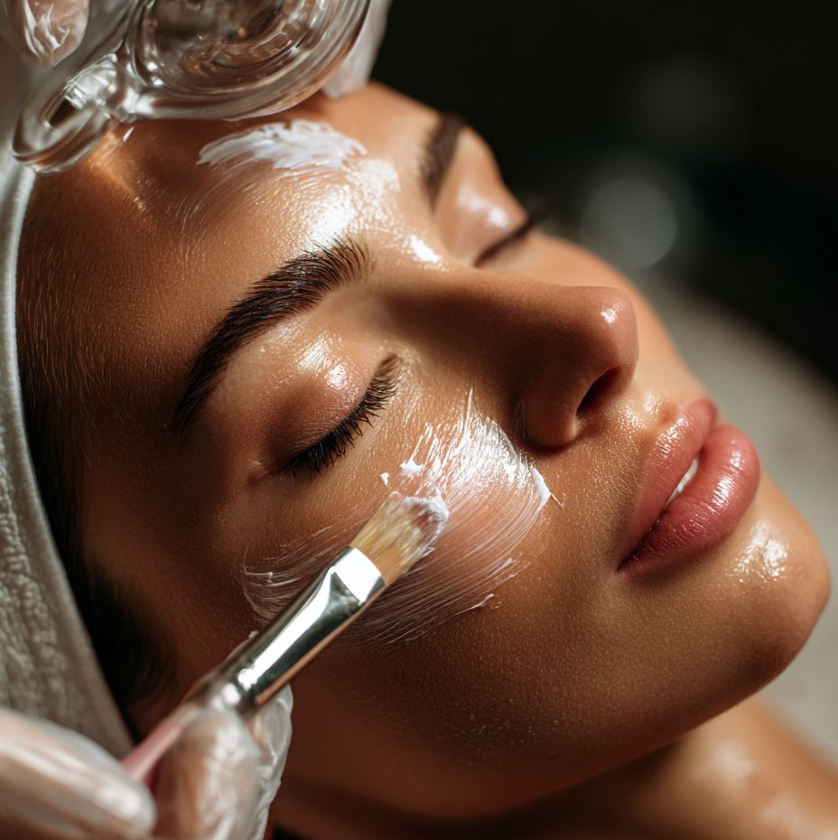 Чистка лица (комбинированная)+ пилинг