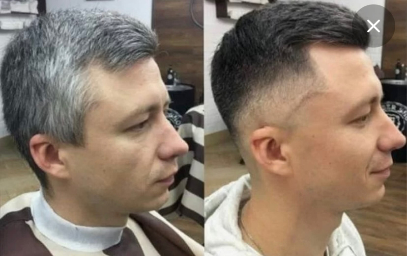 Камуфляж волос