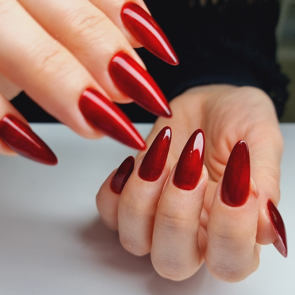 Наращивание ,корекция однотон. Длина 3