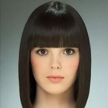 Стрижка челки