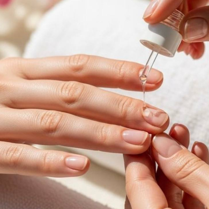 Пилочный маникюр с покрытием One Step Didier