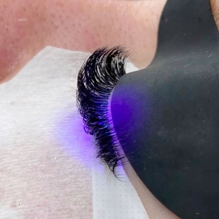 Led наращивание ресниц 2Д