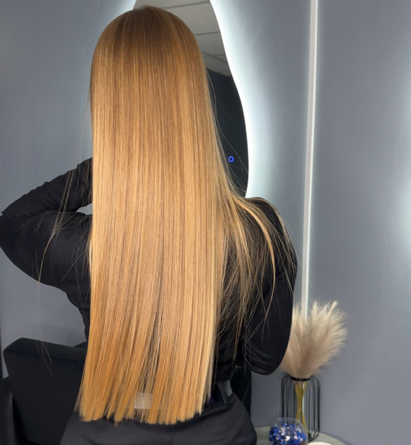 Кератиновое выпрямление