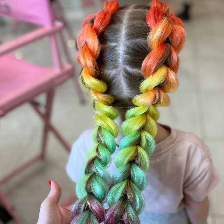 Косы (Различной сложности, в т.ч. с канекалоном)