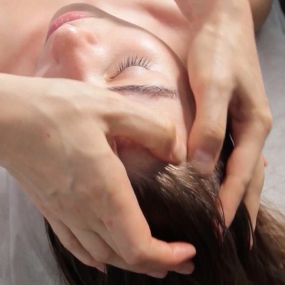 Массаж головы