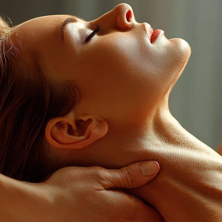 Массаж лица, шеи, декольте