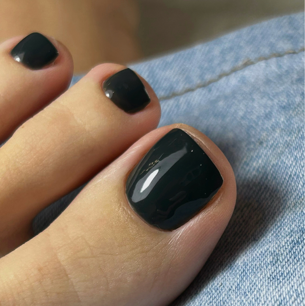 Педикюр пальчики с покрытием