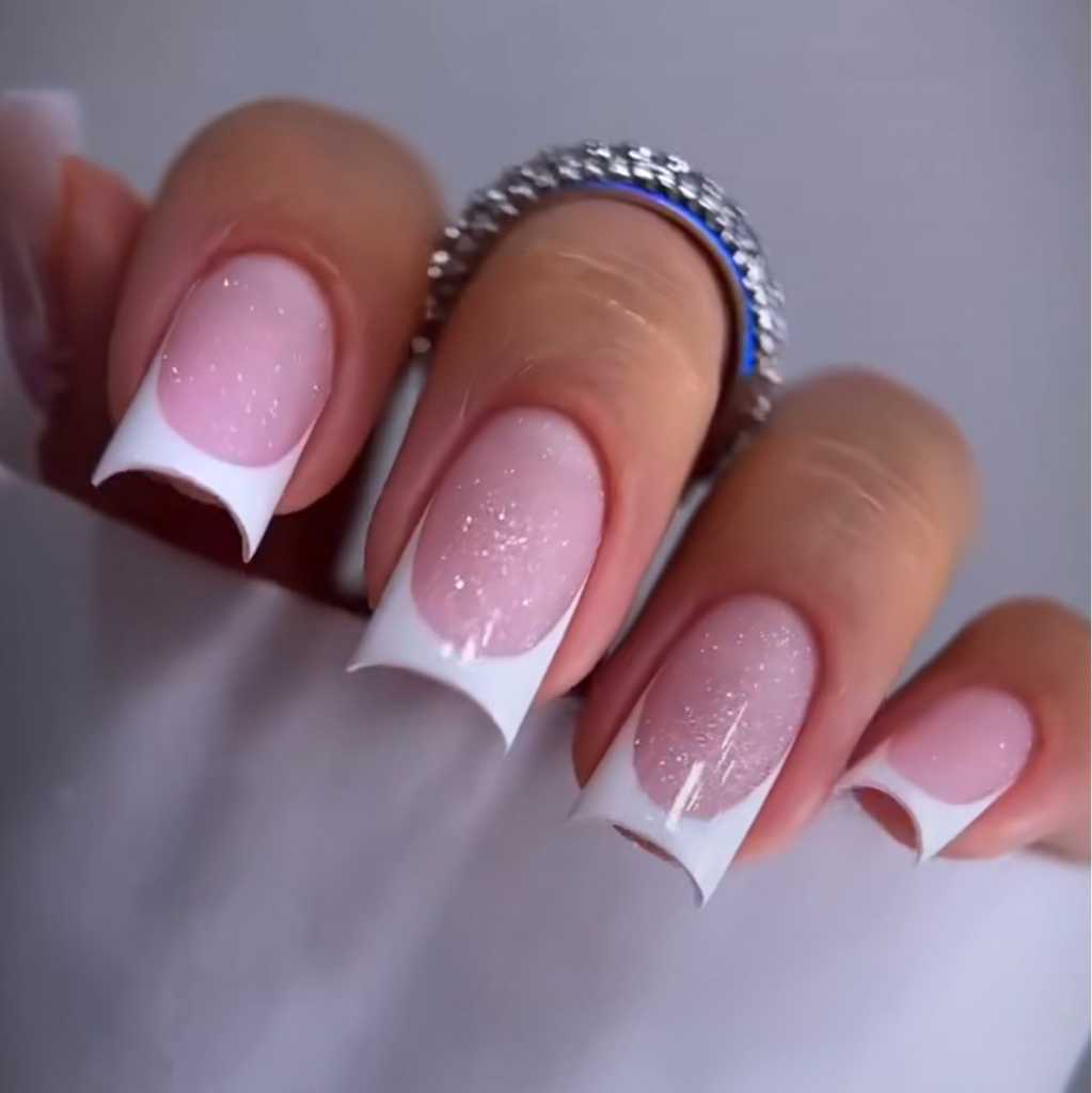 Маникюр с покрытием + френч