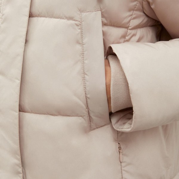 Укоротить  рукав с манжетом, куртка (зима)