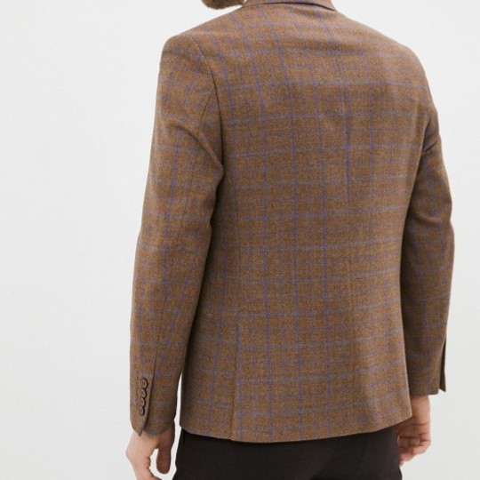 Подшить низ, пиджак без шлицы