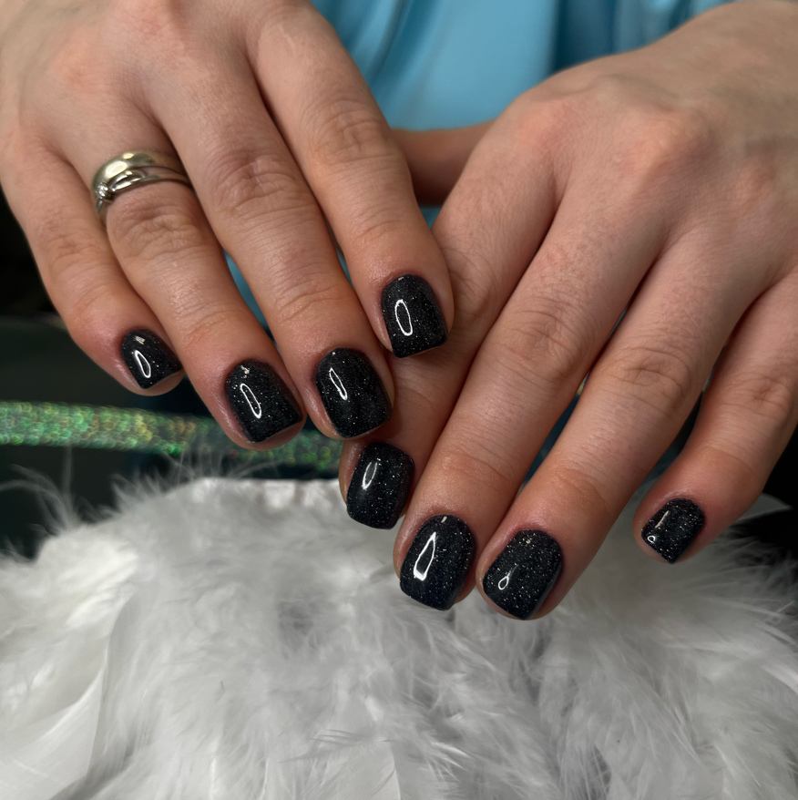 Маникюр с покрытием  (Маникюр+однотонное покрытие)