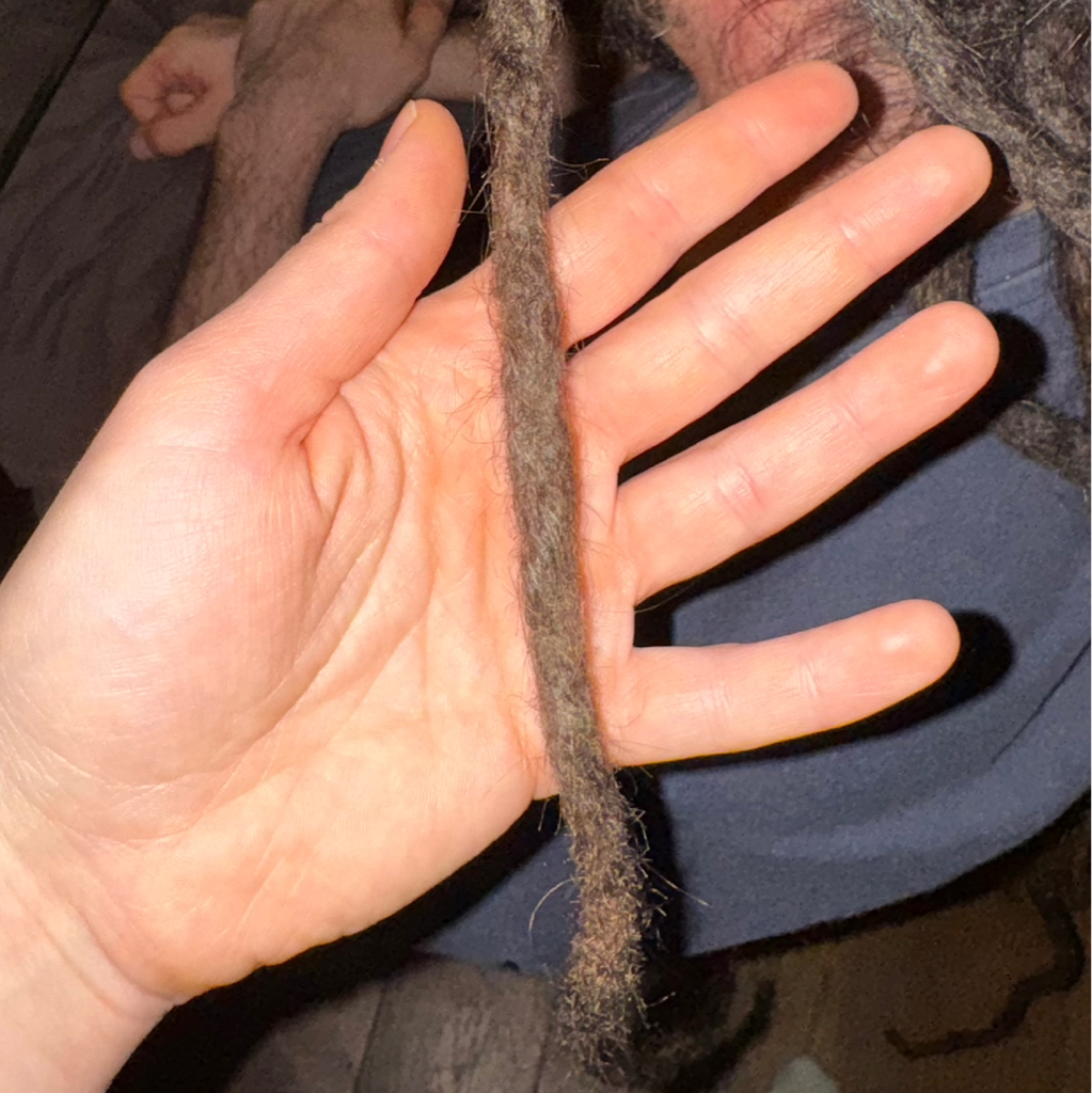 Medium size dreadlock