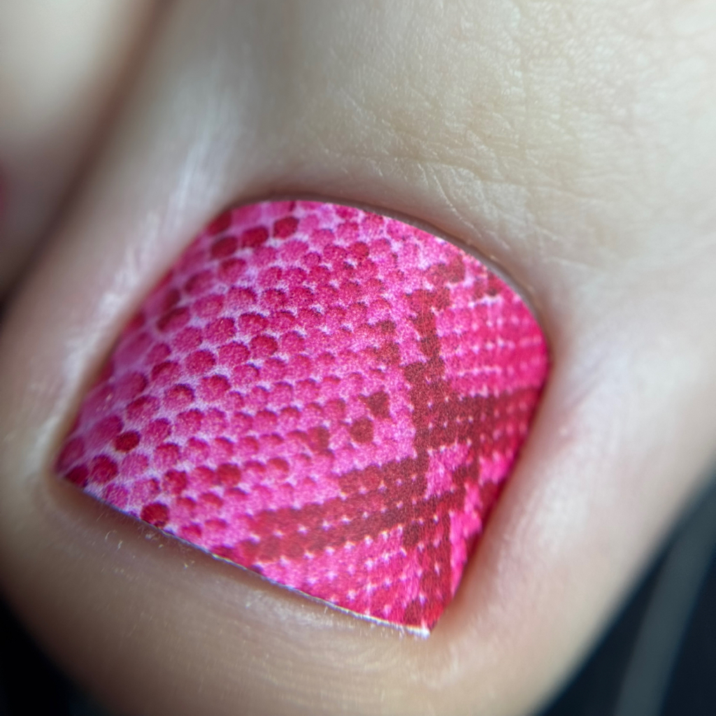 Полный педикюр с пленками