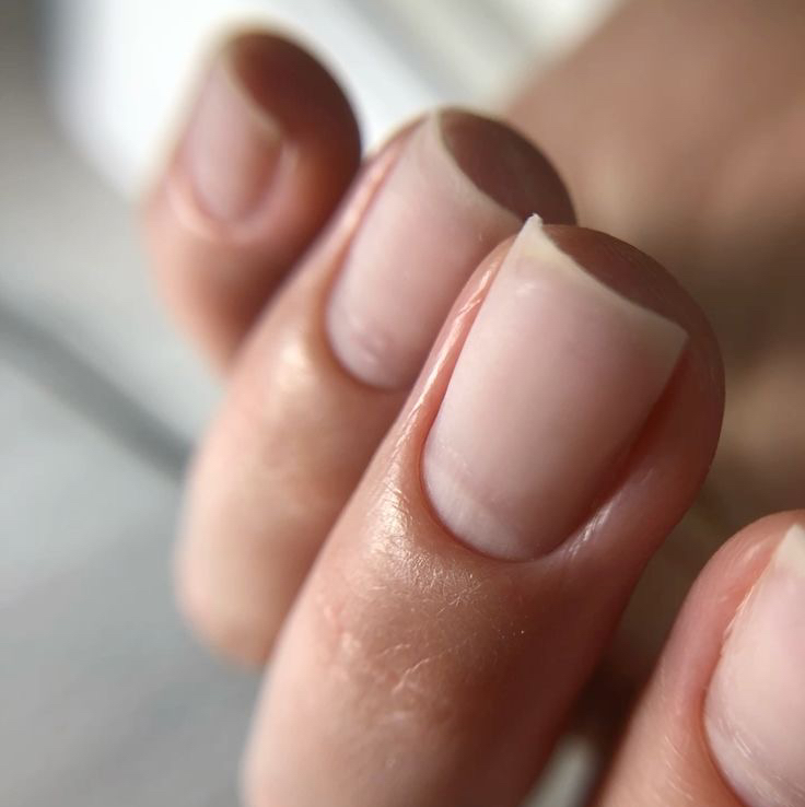 Женский маникюр без покрытия