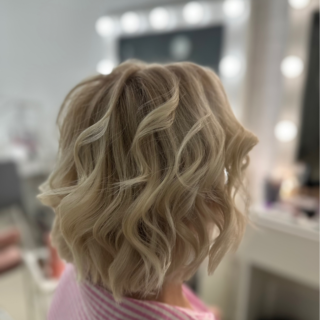 Укладка волос  объёмные локоны, голивудская волна, локоны в стиле Victoria’s secret, текстурный хвост