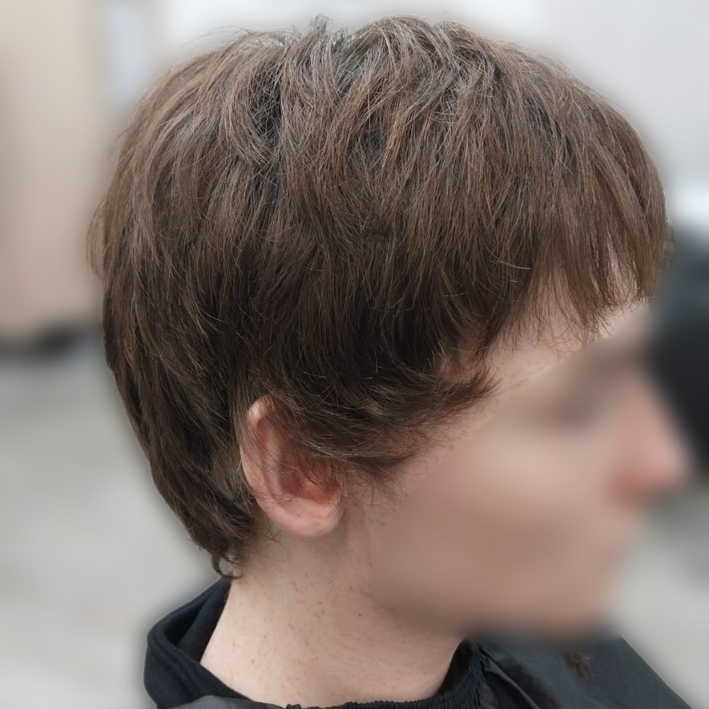 Мужская стрижка, креативная, удлинённая