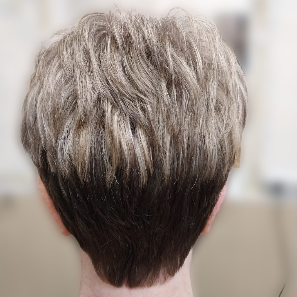 Мелирование, короткие волосы