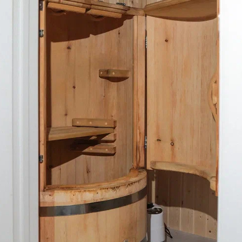 30 минут парения в бочке дополнительно к сеансу