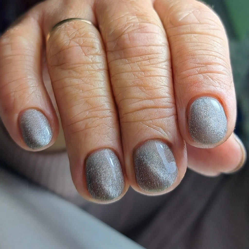 маникюр с укреплением геля