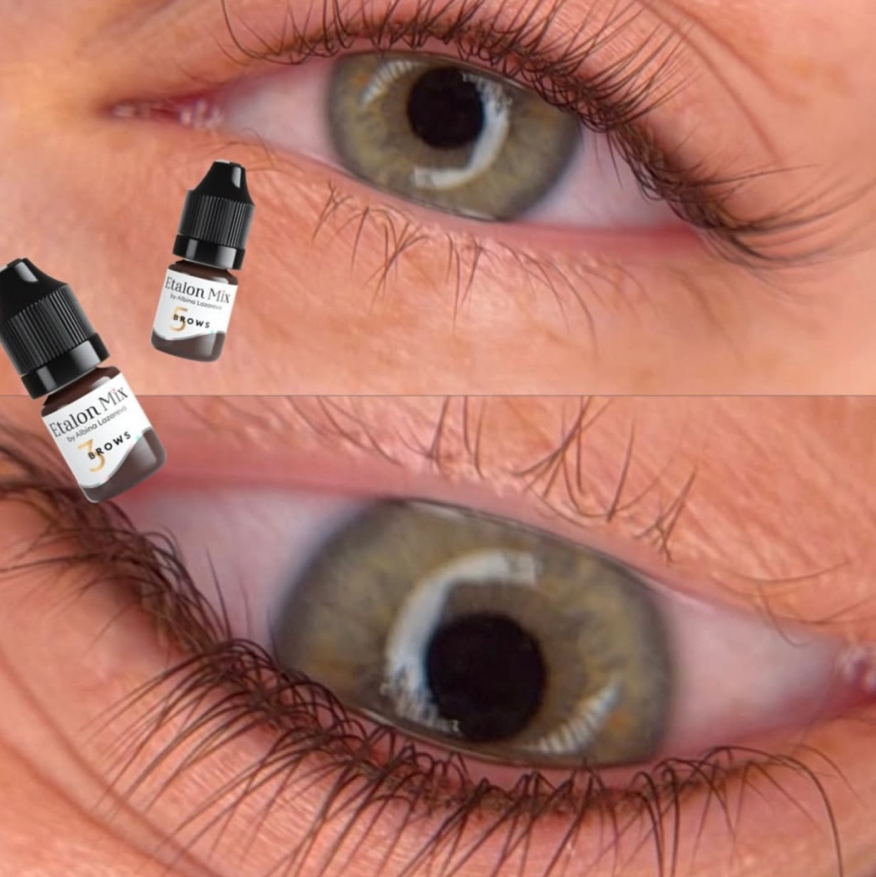 Коррекция перманентного макияжа (межресничка)