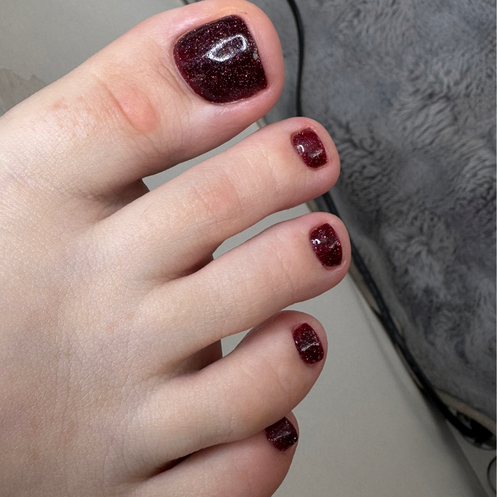 Полный педикюр с покрытием