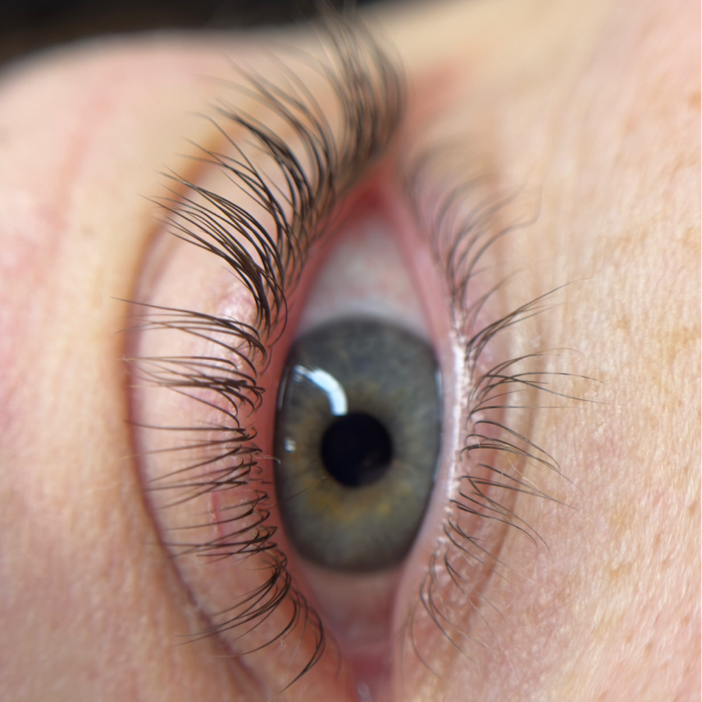 Ламинирование ресниц с окрашиванием верхних и нижних