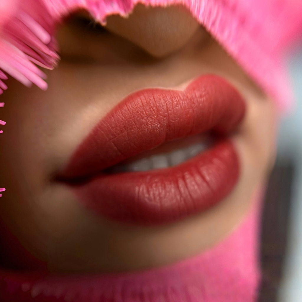 Перманент губ (техника акварель)