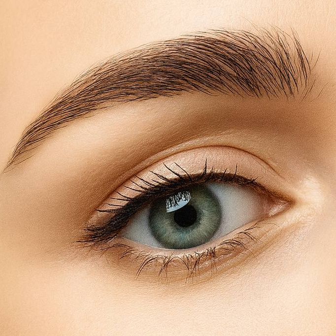 Женское оформление бровей