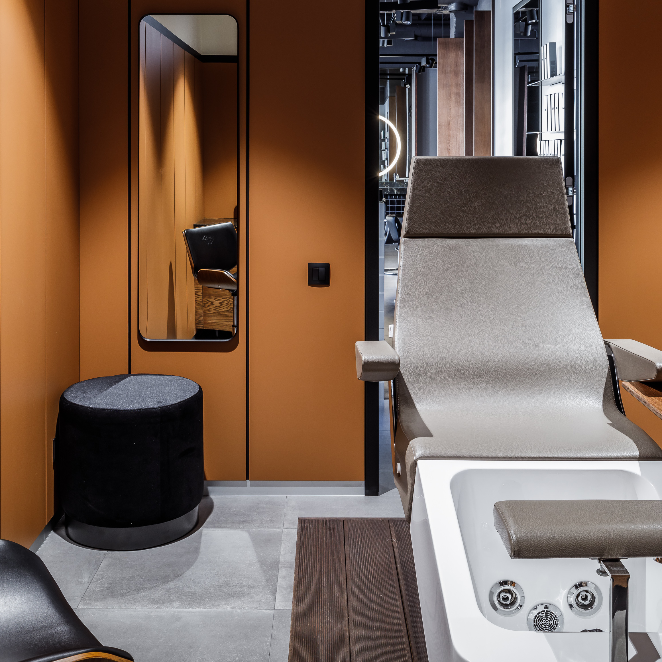 Педикюр Фруктовый с покрытием лаком